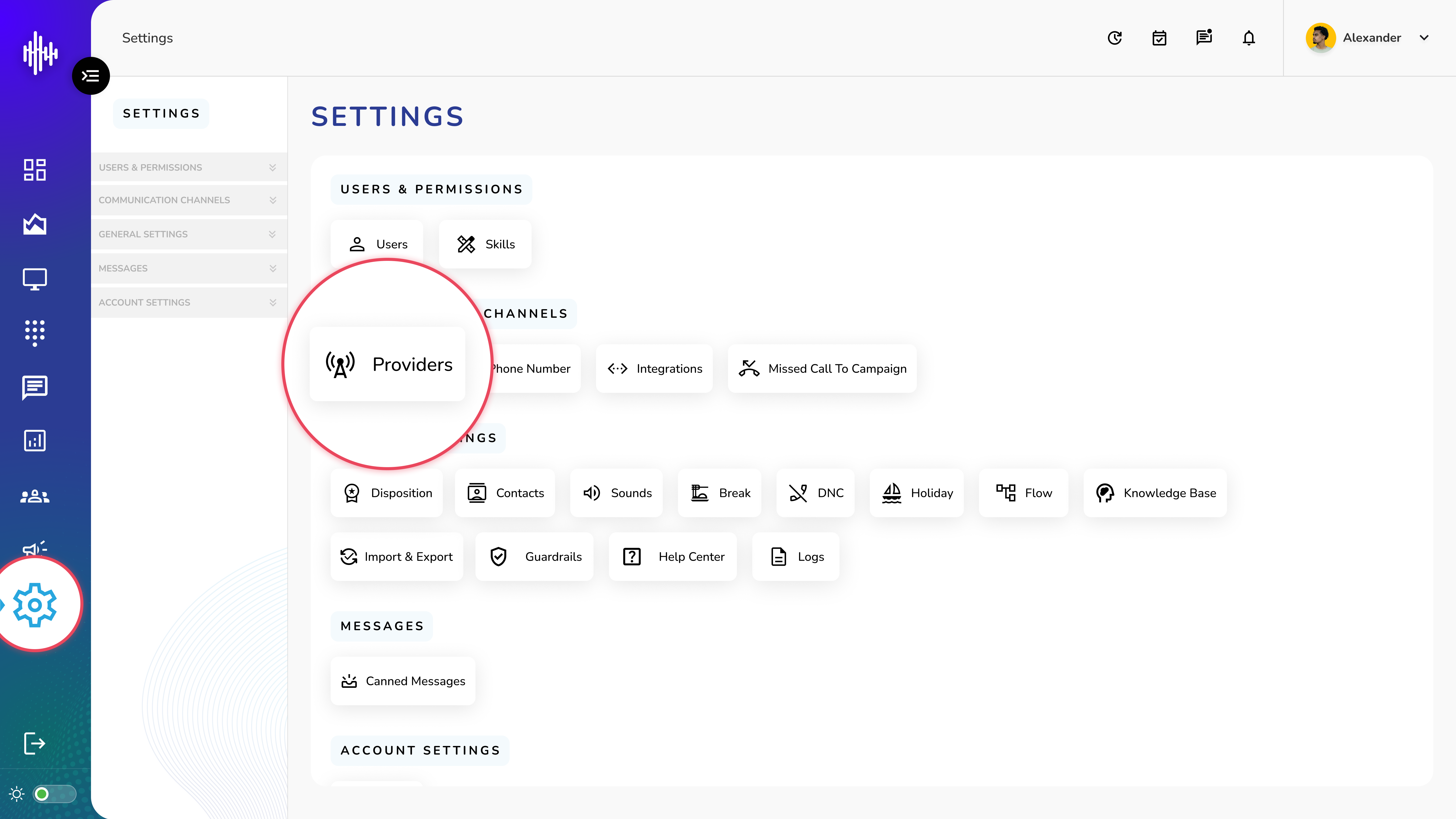 Settings-Providers